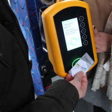 У вінницьких трамваях тепер можна оплачувати за проїзд електронним квитком
