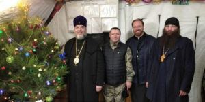 Митрополит Симеон відвідав бійців Вінницької мотопіхотної бригади у Бахмуті