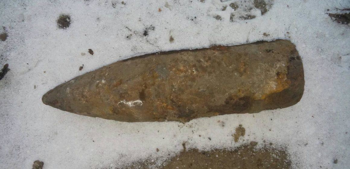 Знайдений у Липовці артилерійський снаряд знищили сапери