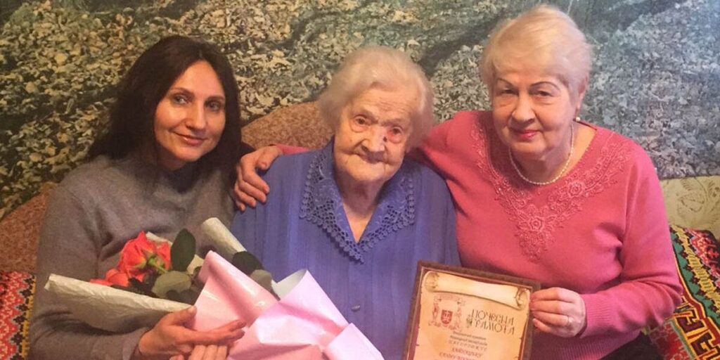 Ще одна вінничанка відсвяткувала свій 100-літній ювілей