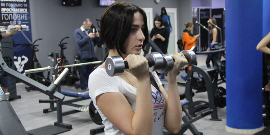 Відбулося перше заняття фіналісток конкурсу "Міс Вінниця - 2020" в фітнес-клубі