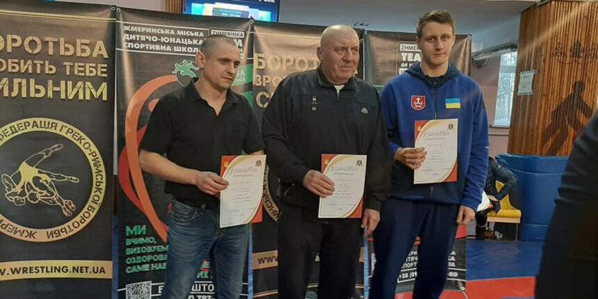 Перше місце у Чемпіонаті області з греко-римської боротьби взяла команда з Вінниці