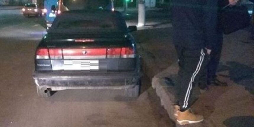 Вночі на Київській у водія-порушника патрульні знайшли речовину, схожу на наркотики