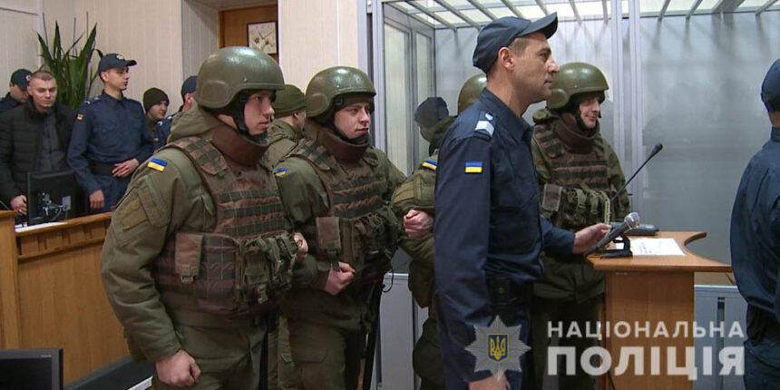 Спільні навчання щодо конвоювання затриманих провели у Вінниці