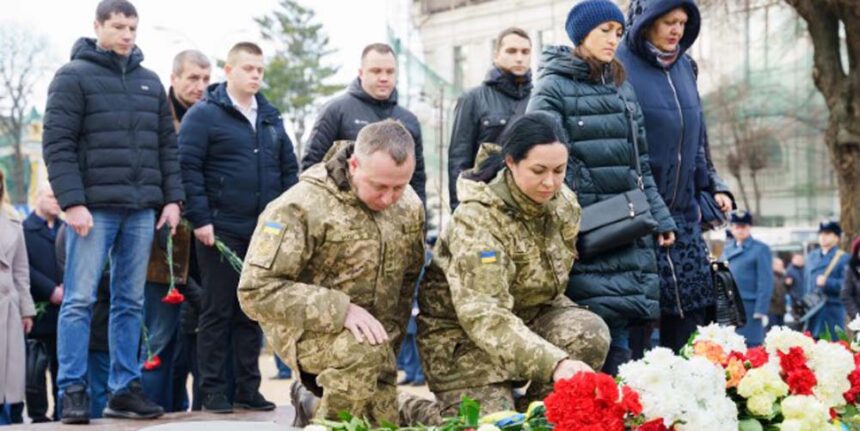 У Вінниці вшанували пам'ять героїв Небесної Сотні