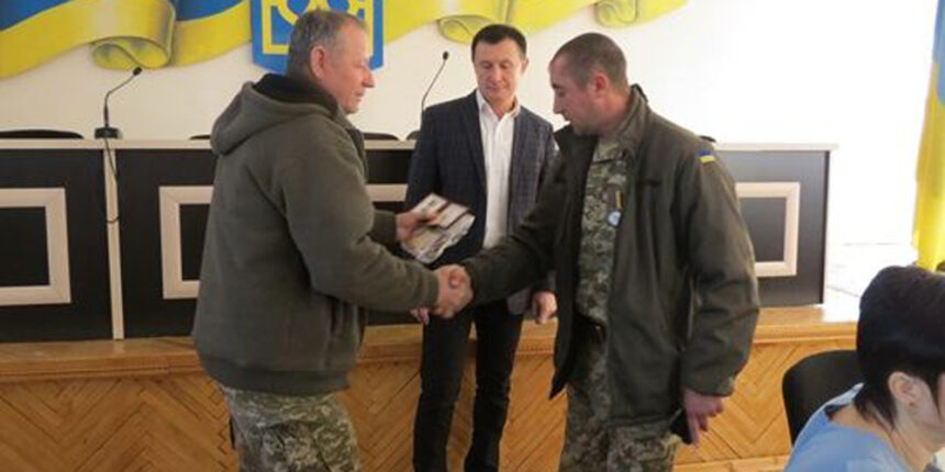 Мешканець Браїлова отримав відзнаку «За оборону Дебальцево»