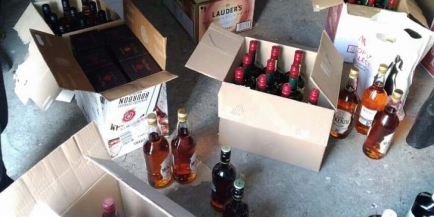 У Могилеві-Подільському вилучили чверть тонни контрафактного алкоголю