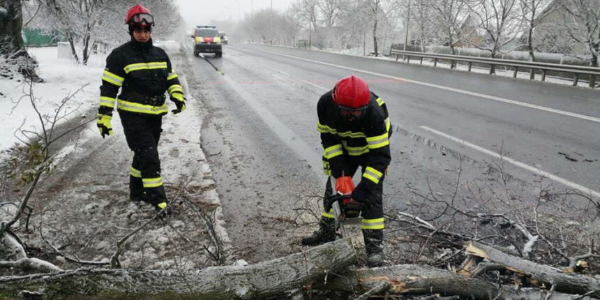 Вінницькі рятувальники розчищали шляхи від повалених дерев