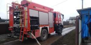 Горів будинок у Тиврівському районі на Вінниччині