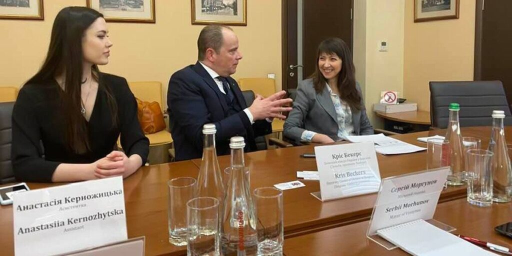 У Вінниці перебуває з візитом Почесний консул України у Борглуні