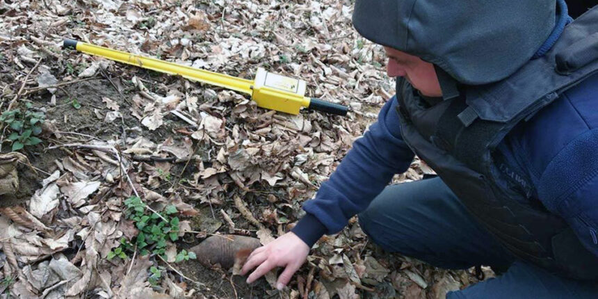 У Тростянецькому районі рубали ліс - знайшли снаряди