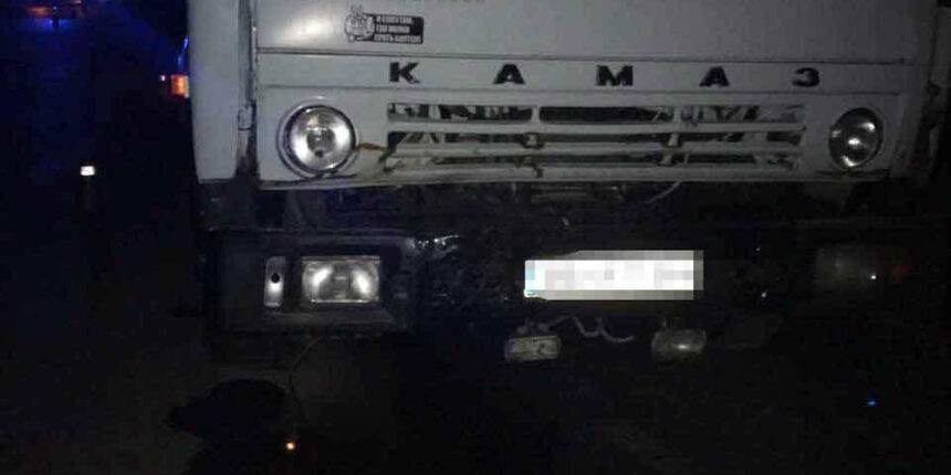 КАМАЗ розчавив пішохода на трасі Турбів – Вінниця