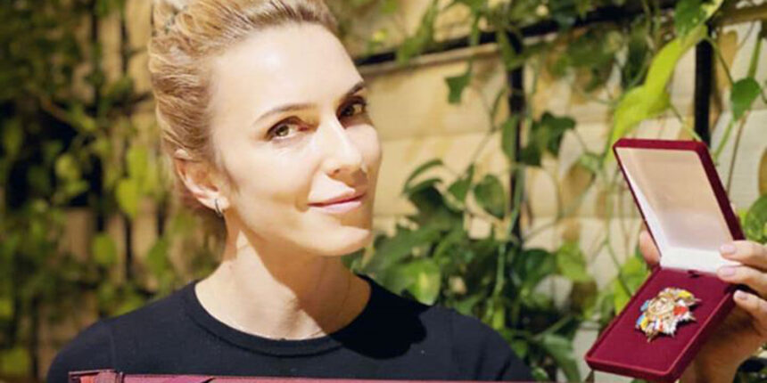 Вінничанку нагородили орденом Королеви Анни «Честь Вітчизни»