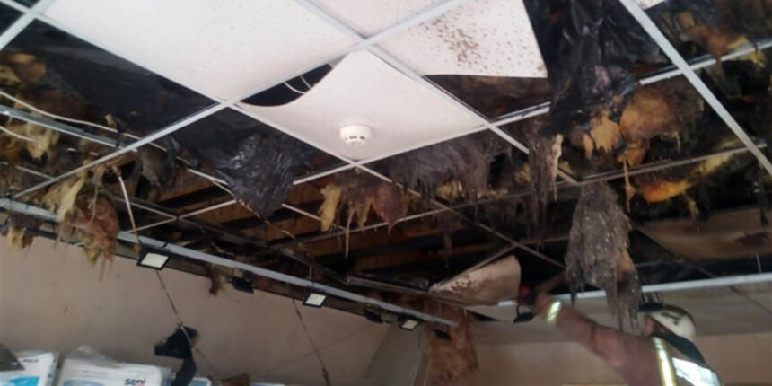 У Жмеринці загорівся магазин у торговельному центрі