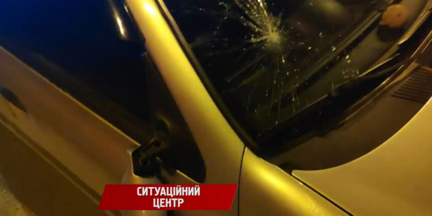 У Вінниці на пішохідному переході збили жінку, яка проігнорувала сигнал світлофору