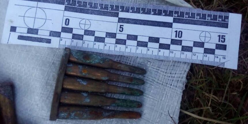 На Вінниччині поліцейські вилучили понад 350 набоїв та мінометну міну