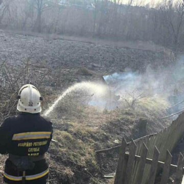 Вінницька область: рятувальники ліквідували дев'ять пожеж сухої трави за добу