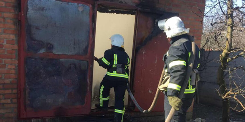 У Вінниці під час пожежі травмовано чоловіка