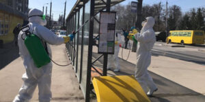 У Вінниці тепер дизінфікують вулиці, щоб запобігти коронавірусу