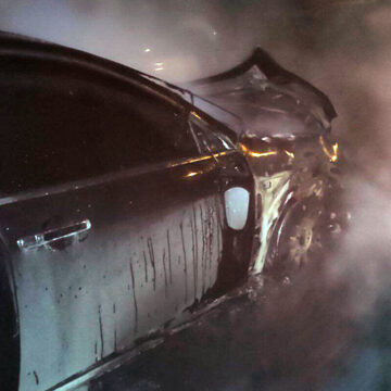 У Вінниці рятувальники ліквідували загоряння автомобіля