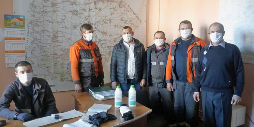 «Вінницягаз» забезпечує працівників засобами індивідуального захисту