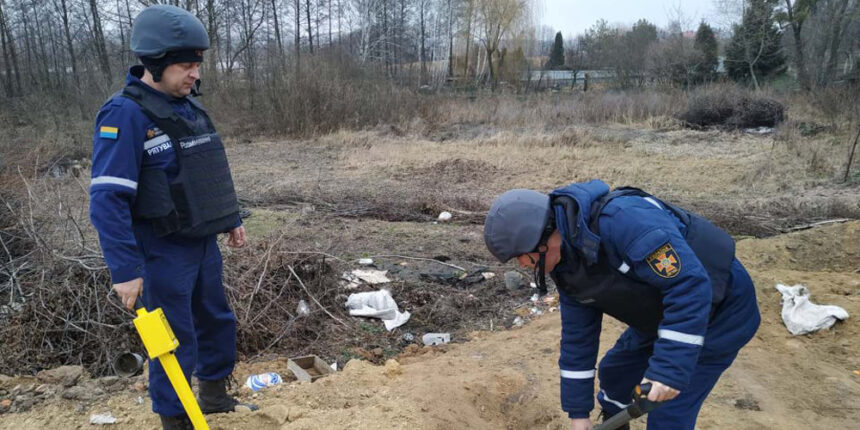 На Вінниччині сапери знищили три мінометні міни та ще 70 мін виявили додатково