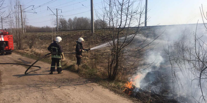 На Вінниччині за минулу добу ліквідовано 43 пожежі в екосистемах