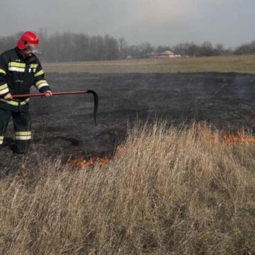 На Вінниччині за добу рятувальники ліквідували 22 пожежі сухої рослинності