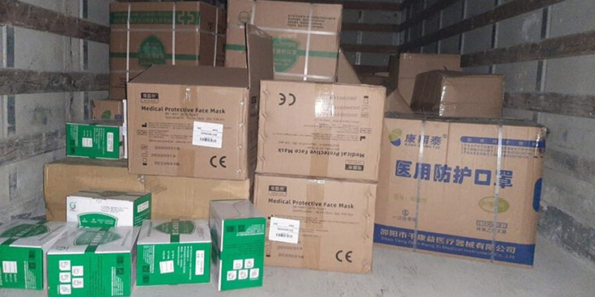 Вінниччина отримала чергову партію захисних масок, рукавичок, респіраторів