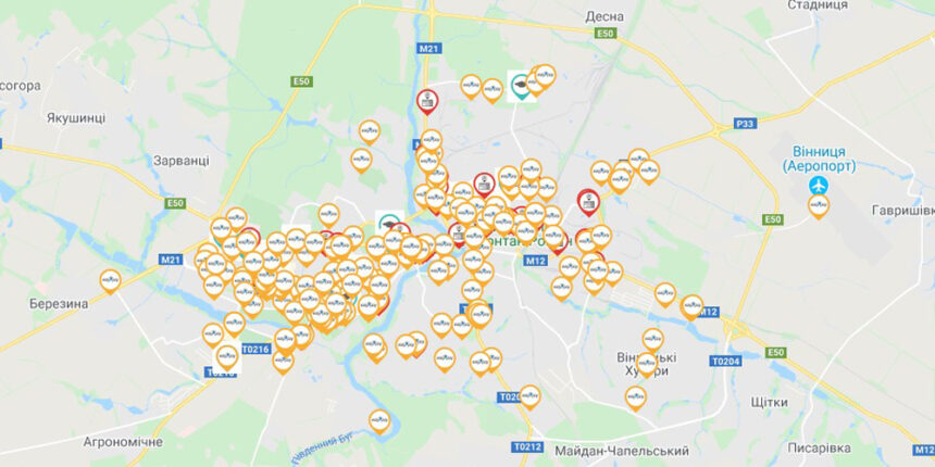 Де у Вінниці шукати найближі точки продажу та поповнення муніципальної картки