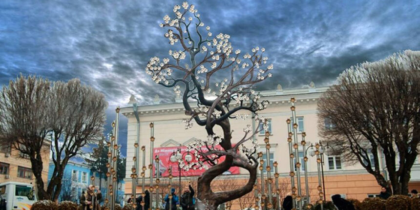 Пам'ятник Героям Небесної Сотні у Вінниці "розквітне" білими квітами?