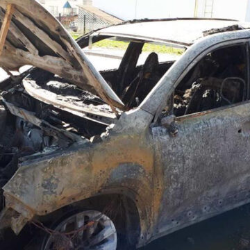 У Вінниці підпалили автівку: поліція розпочала досудове розслідування