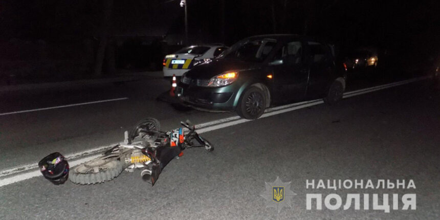 Поліція Вінниччини розслідує обставини аварій, у яких травмувались два водії