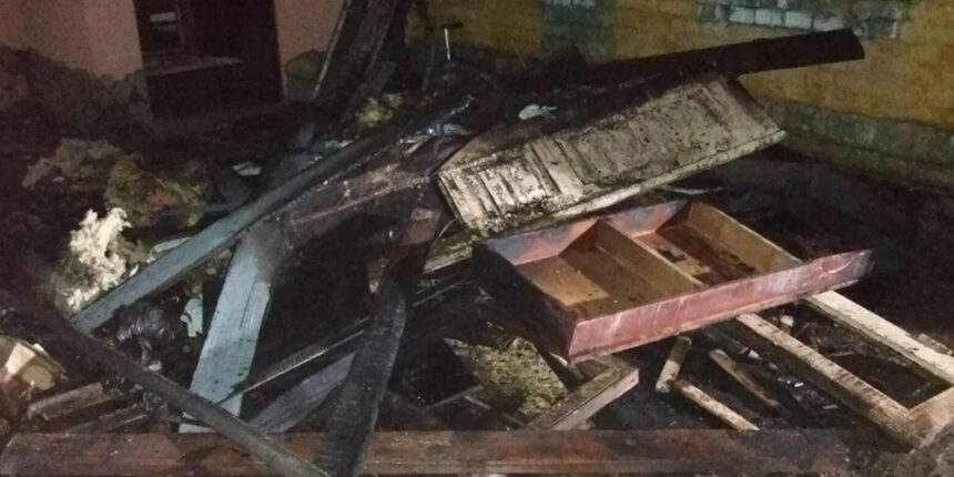 На Вінниччині сталася пожежа