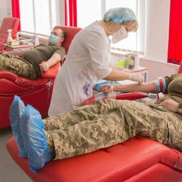 Військові Повітряних Сил Вінницького гарнізону поповнили банк крові