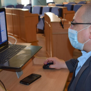 Депутати Віницької облради тестували проведення пленарних засідань в режимі онлайн