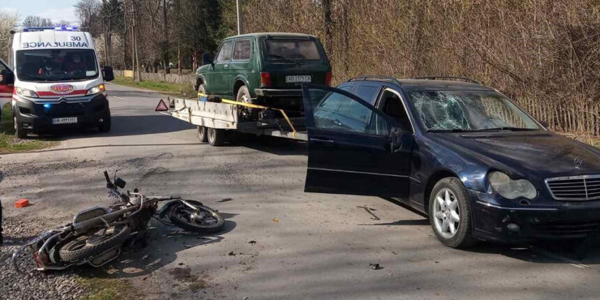 На Вінниччині у ДТП, що стались на вихідних, травмувались троє людей