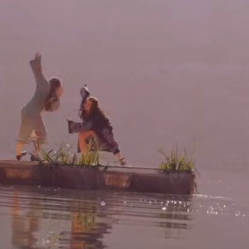 "Світанок" посеред затопленого кар'єру — степ від вінницьких танцівниць