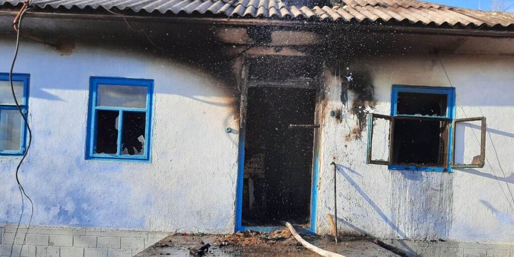 На Вінниччині сталась пожежа у будинку багатодітної родини