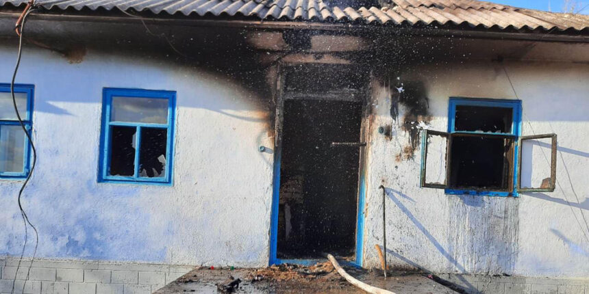 На Вінниччині сталась пожежа у будинку багатодітної родини