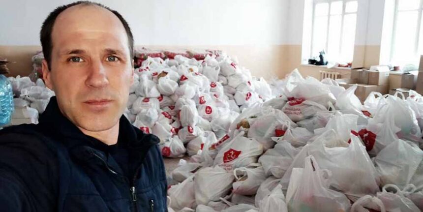 У Вінниці волонтери "Спільної справи" долучились до доставки харчових наборів