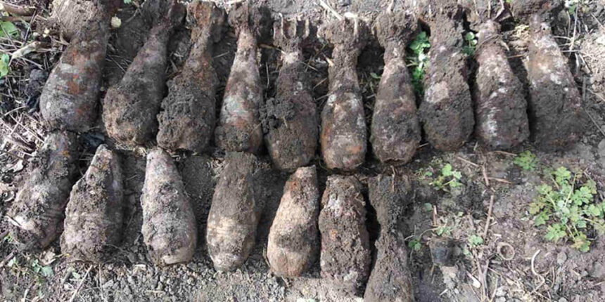 На Вінниччині рятувальники виявили 17 мін часів Другої світової