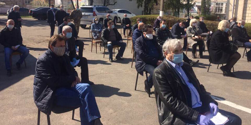 Теплицька райрада провела сесію просто неба