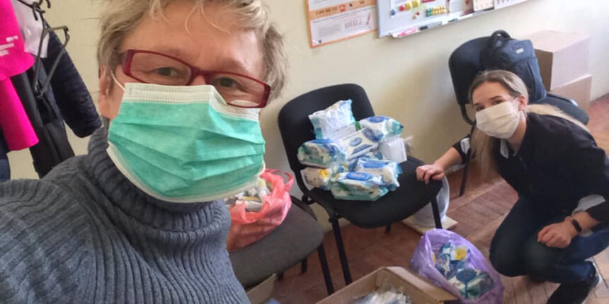 Засоби дезінфекції вінницька громадська організація отримала від Жіночого фонду