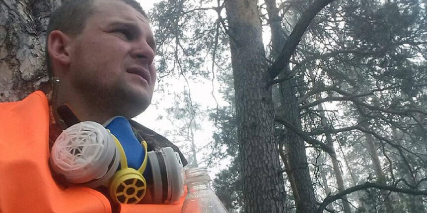 Вінницькі лісівники гасять лісові пожежі на Житомирщині