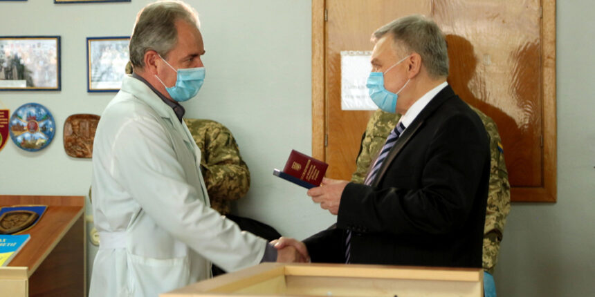 Міністр оборони проінспектував Вінницький військовий госпіталь