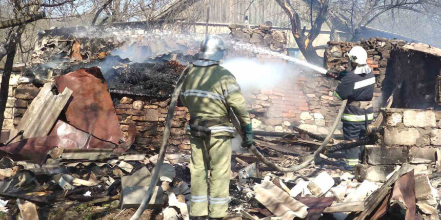 Рятувальники ліквідували пожежу в Ямпільському районі