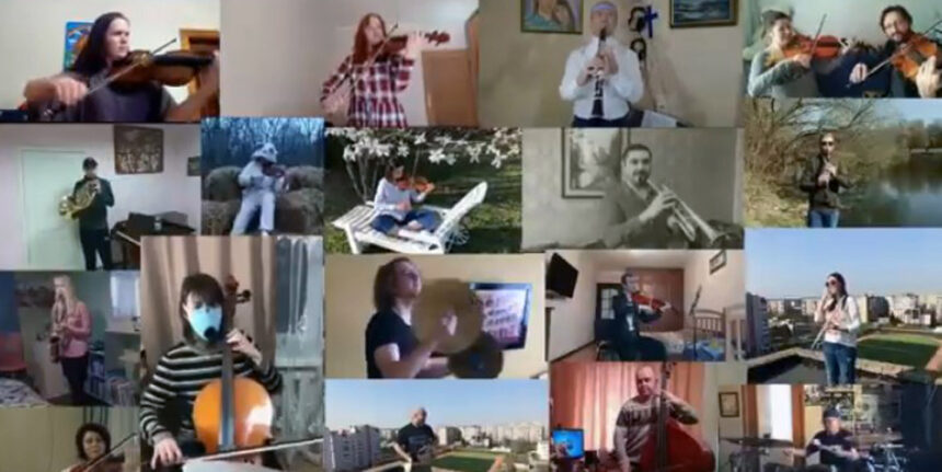 Вінницькі музиканти записали спільне відео, перебуваючи кожен в самоізоляції