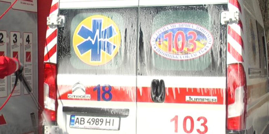 У Вінниці безкоштовно дезінфікують карети "швидкої"