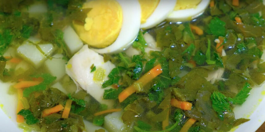 "Дикий" зелений борщ від берегині подільської кухні Олени Павлової